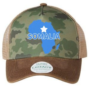 Somalia Somali Pride Flag Map Africa Print Legacy Tie Dye Trucker Hat