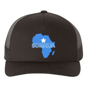 Somalia Somali Pride Flag Map Africa Print Yupoong Adult 5-Panel Trucker Hat