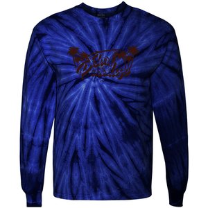 Surfing Surf Paradise Palm Beach Tropical Gift Tie-Dye Long Sleeve Shirt