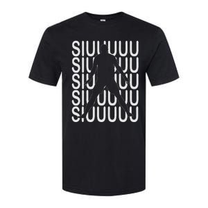 Siuuuu Soccer Present For Soccer Softstyle CVC T-Shirt