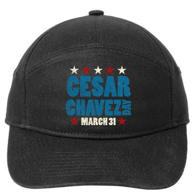 Si Se Puede I Cesar Chavez Day funny quote 7-Panel Snapback Hat