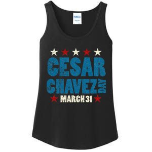 Si Se Puede I Cesar Chavez Day funny quote Ladies Essential Tank