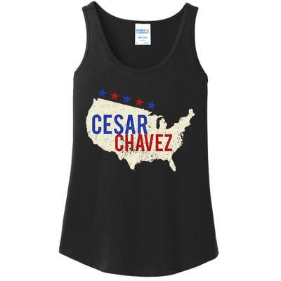 Si Se Puede Quote I Cesar Chavez Day Ladies Essential Tank