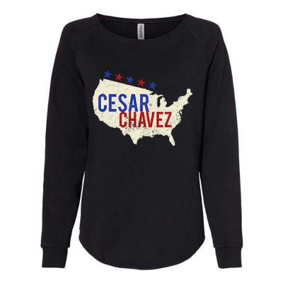 Si Se Puede Quote I Cesar Chavez Day Womens California Wash Sweatshirt