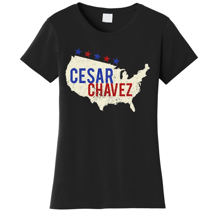 Si Se Puede Quote I Cesar Chavez Day Women's T-Shirt