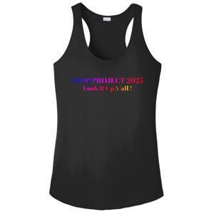 Stop Stop Project 2025 Look It Up Y’All Ladies PosiCharge Competitor Racerback Tank