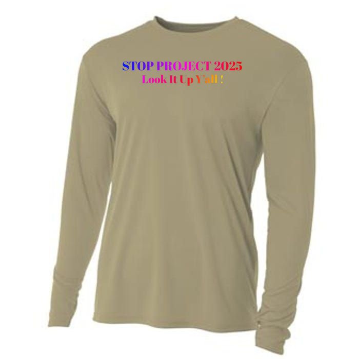 Stop Stop Project 2025 Look It Up Y’All Cooling Performance Long Sleeve Crew