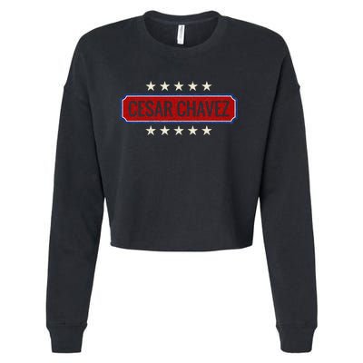 Si Se Puede Quote I Cesar Chavez Day Cropped Pullover Crew