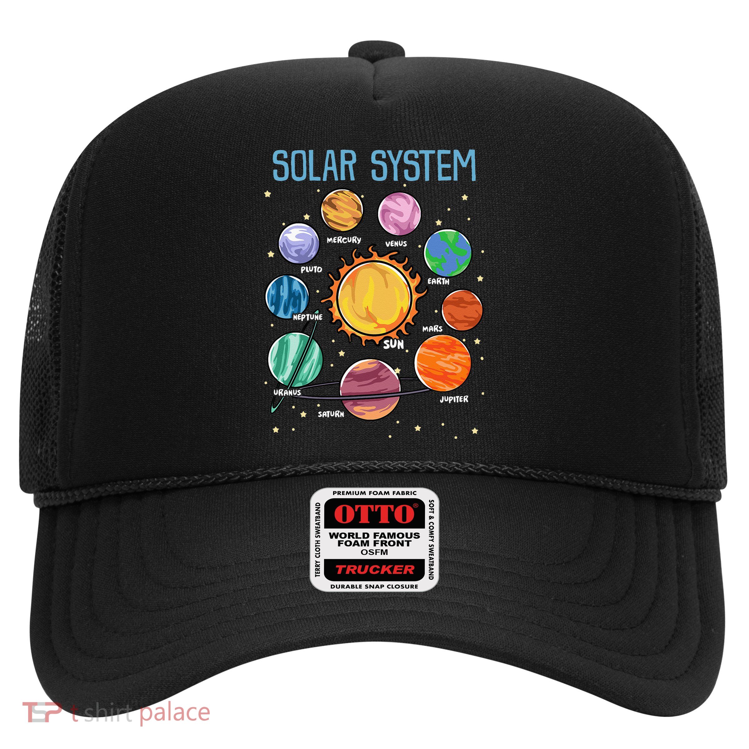Solar System Planets Science Space STEM Kids Trucker Hat