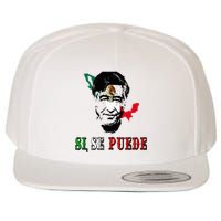 Si Se Puede Cesar Chavez Day Mexican Labor Pride TX Wool Snapback Cap