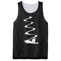 Skier Shredding Powder Snow Deep Snow Backcountry Rider Mesh Reversible Basketball Jersey Tank