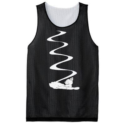 Skier Shredding Powder Snow Deep Snow Backcountry Rider Mesh Reversible Basketball Jersey Tank