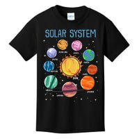 Solar System Planets Science Space Stem Kids T-Shirt