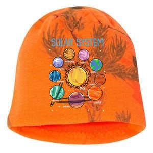 Solar System Planets Science Space Stem Kati - Camo Knit Beanie