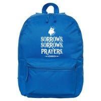 Sorrows Sorrows Prayers 16 in Basic Backpack