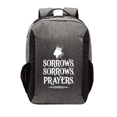 Sorrows Sorrows Prayers Vector Backpack