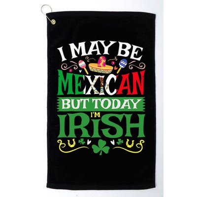 St Saint Patrick's Day Mexican Latino Beer Shamrock Golf Towel