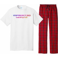 Stop Stop Project 2025 Look It Up Y’All Pajama Set