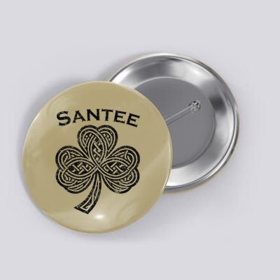 Santee St Patricks Day Ireland Shamrock Irish St Pats Button