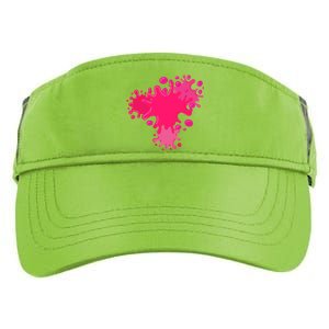 Slime Splash Pink Cool Diy Lover Gift Adult Drive Performance Visor