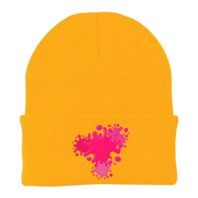 Slime Splash Pink Cool Diy Lover Gift Knit Cap Winter Beanie