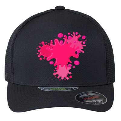 Slime Splash Pink Cool Diy Lover Gift Flexfit Unipanel Trucker Cap