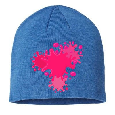 Slime Splash Pink Cool Diy Lover Gift Sustainable Beanie