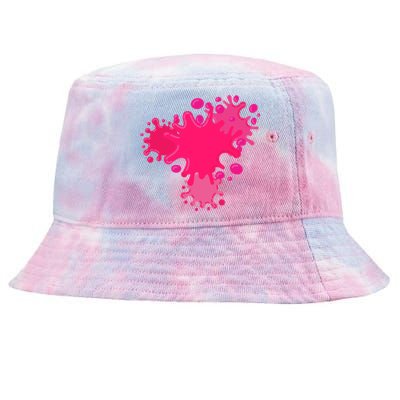 Slime Splash Pink Cool Diy Lover Gift Tie-Dyed Bucket Hat