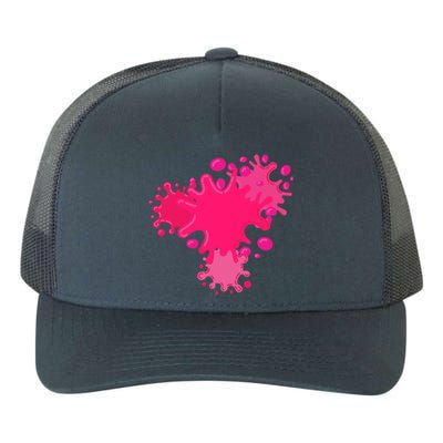 Slime Splash Pink Cool Diy Lover Gift Yupoong Adult 5-Panel Trucker Hat