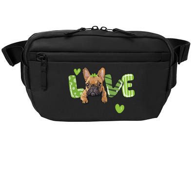 Saint St. Patrick's Day Gift French Bulldog Frenchie Lovers Crossbody Pack