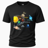 Solar System Planets Astronomy Space Science Cooling Performance Crew T-Shirt
