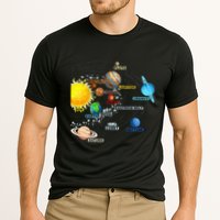 Solar System Planets Astronomy Space Science Cooling Performance Crew T-Shirt