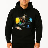 Solar System Planets Astronomy Space Science Hoodie