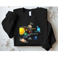 Solar System Planets Astronomy Space Science Sweatshirt
