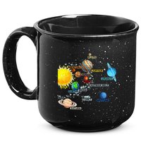 Solar System Planets Astronomy Space Science 15oz Campfire Ceramic Mug