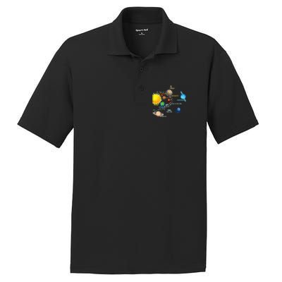 Solar System Planets Astronomy Space Science PosiCharge RacerMesh Polo