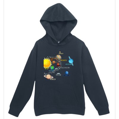 Solar System Planets Astronomy Space Science Urban Pullover Hoodie