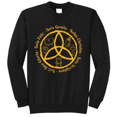 Sola Scriptura Protestant Christian Reformation 5 Solas Sweatshirt