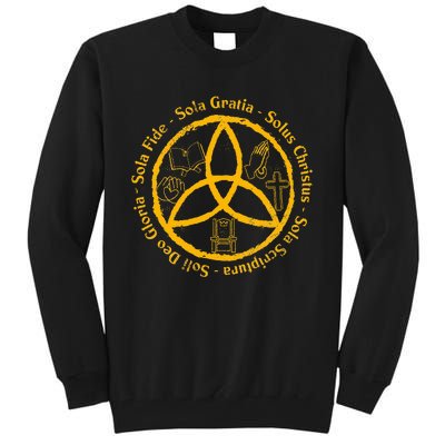 Sola Scriptura Protestant Christian Reformation 5 Solas Tall Sweatshirt