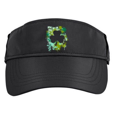 Shamrock | St Patricks Day Adult Drive Performance Visor