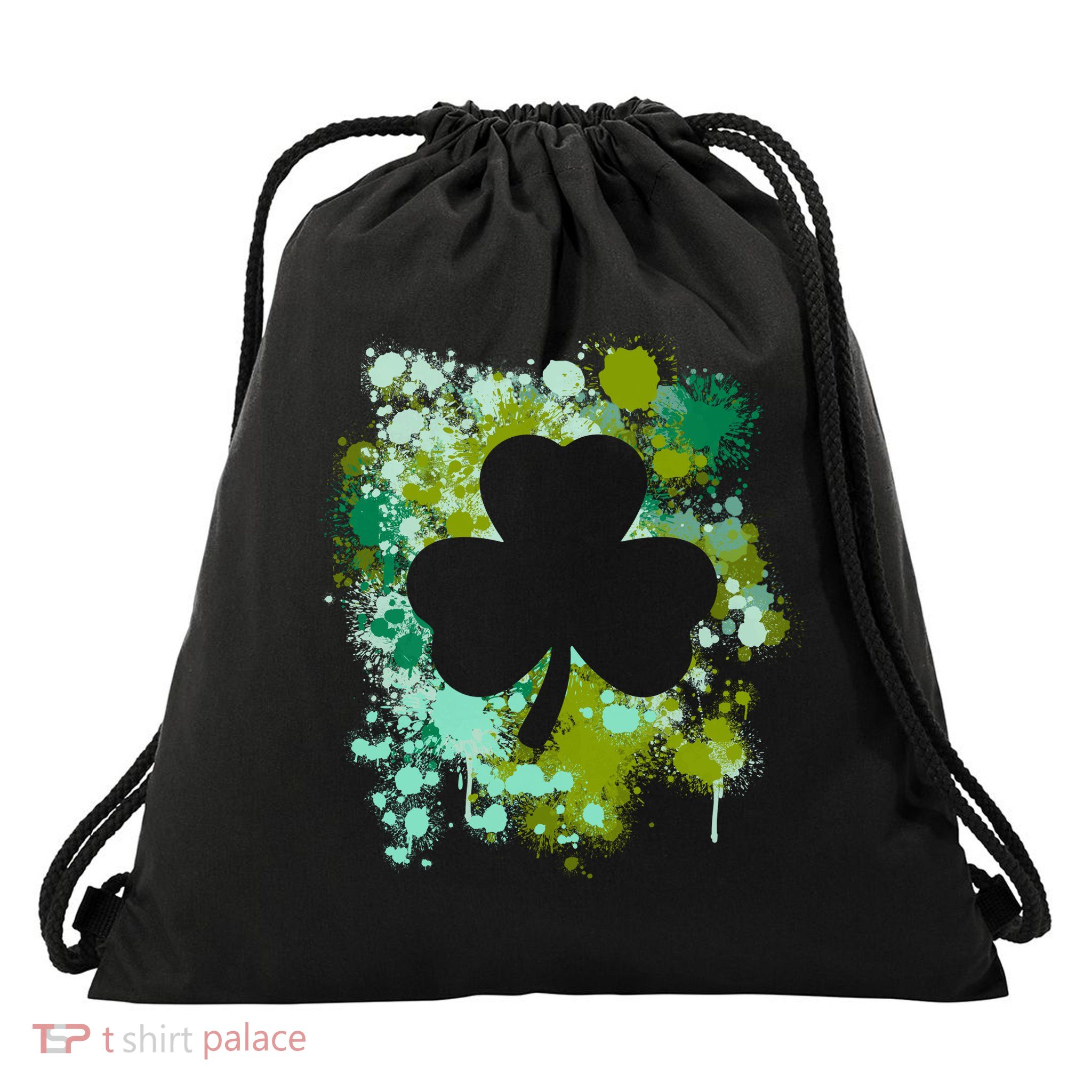 Shamrock | St Patricks Day Drawstring Bag
