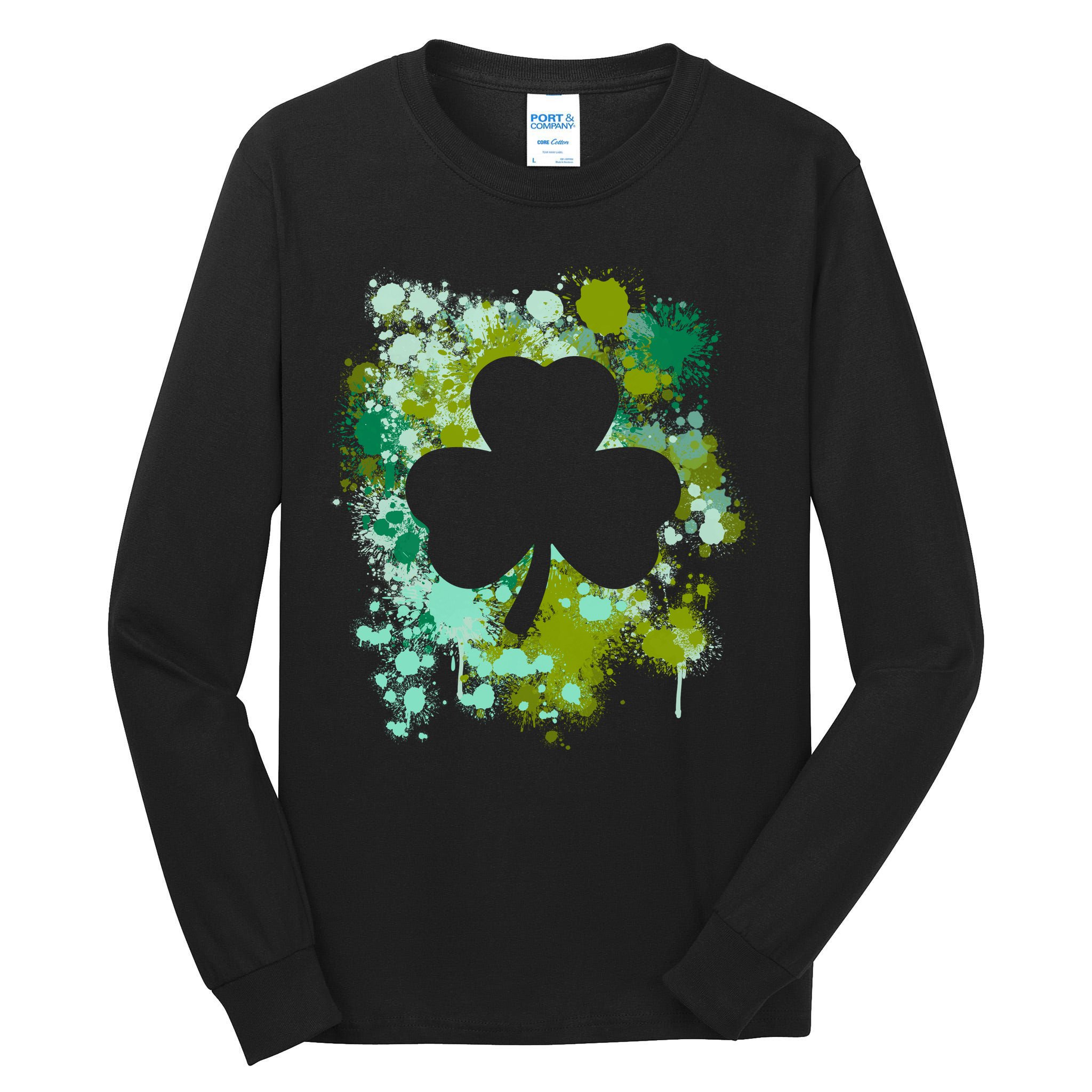 Shamrock | St Patricks Day Tall Long Sleeve T-Shirt
