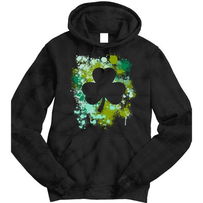 Shamrock | St Patricks Day Tie Dye Hoodie