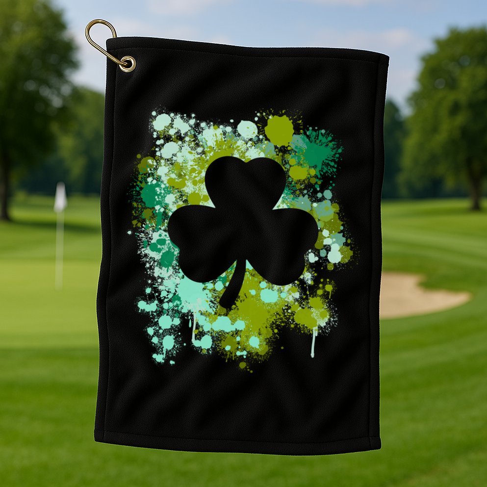Shamrock | St Patricks Day Golf Towel