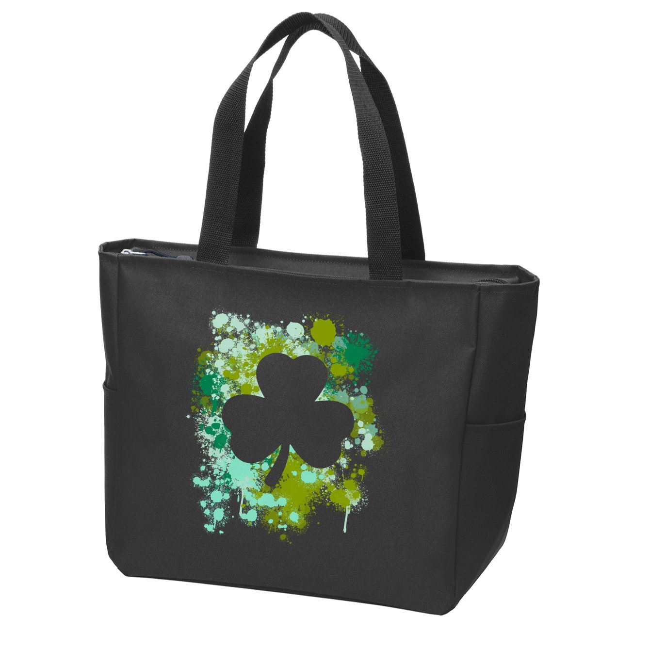 Shamrock | St Patricks Day Zip Tote Bag