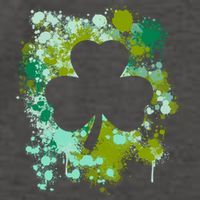 Shamrock | St Patricks Day Vector Backpack