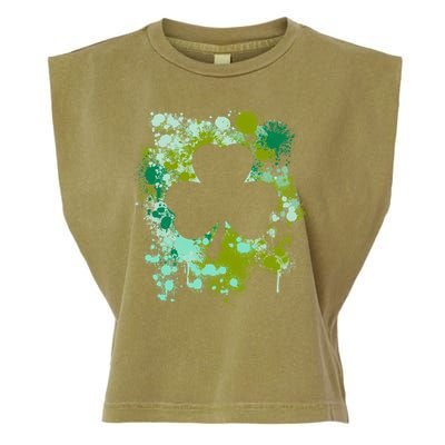 Shamrock | St Patricks Day Garment-Dyed Women's Muscle Tee