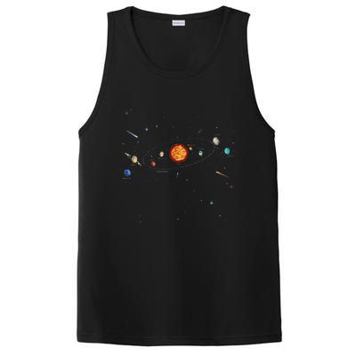 Solar System Planets Orbit Educational Astrology PosiCharge Competitor Tank