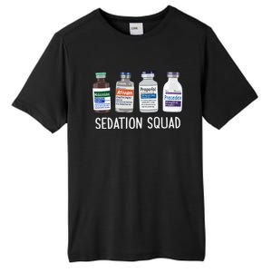 Sedation Squad Pharmacology Crna Icu Nurse Appreciation Gift Tall Fusion ChromaSoft Performance T-Shirt