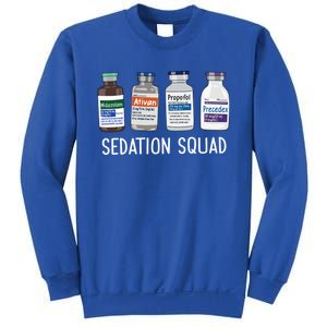 Sedation Squad Pharmacology Crna Icu Nurse Appreciation Gift Sweatshirt